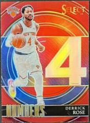 Derrick Rose [Red Prizm] #38 Basketball Cards 2021 Panini Select Numbers Prices
