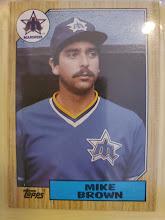 Mike Brown #217 Baseball Cards 1987 Topps Prices