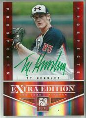 Ty Hensley [Autograph] Baseball Cards 2012 Panini Elite Extra Edition Prices