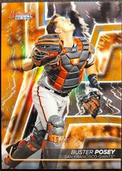 Buster Posey [Orange Refractor] #4 Baseball Cards 2020 Bowman's Best Prices