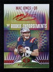 Mac Jones [Red] #RE-6 Football Cards 2021 Panini Illusions Rookie Endorsements Autographs Prices