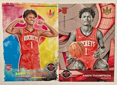 Amen Thompson #114 Basketball Cards 2023 Panini Court Kings Prices