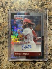 Brandon Marsh Baseball Cards 2022 Panini Donruss Optic Retro 1988 Signatures Prices