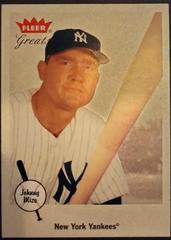Johnny Mize Baseball Cards 2002 Fleer Greats Prices
