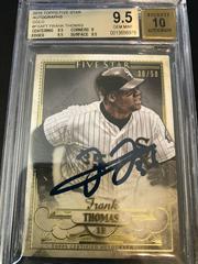 Frank Thomas [Gold] #FSA-FT Baseball Cards 2016 Topps Five Star Autographs Prices