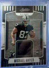 Michael Mayer #ARM-13 Football Cards 2023 Panini Absolute Rookie Materials Prices