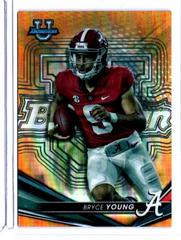Bryce Young [Orange] #100 Football Cards 2022 Bowman's Best University Prices