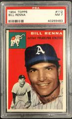 Bill Renna #112 Baseball Cards 1954 Topps Prices