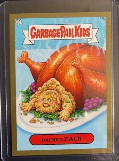 Packed ZACK [Gold] #167b 2013 Garbage Pail Kids