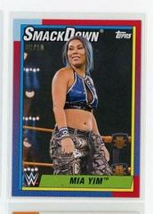 Mia Yim [Red] Wrestling Cards 2021 Topps Heritage WWE Prices
