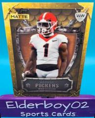 George Pickens [Gold Gold Gold] Football Cards 2022 Wild Card Matte Weekend Warrior Prices