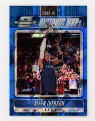 Allen Iverson [Blue Cracked Ice] #8 Basketball Cards 2018 Panini Contenders Optic Historic Mvps Prices