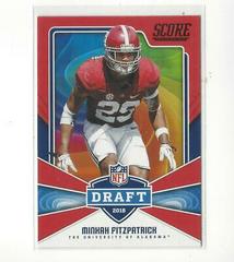 Minkah Fitzpatrick [Red] #4 Football Cards 2018 Score NFL Draft Prices