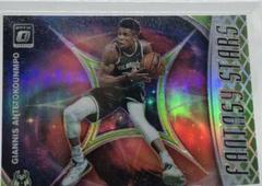Giannis Antetokounmpo [Lime Green] Basketball Cards 2019 Panini Donruss Optic Fantasy Stars Prices