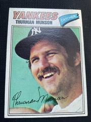 Thurman Munson #2 Baseball Cards 1977 Burger King Yankees Prices