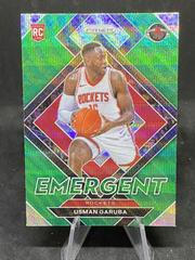 Usman Garuba [Green Wave] #29 Basketball Cards 2021 Panini Prizm Emergent Prices