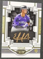 Ezequiel Tovar [Bronze Ink] Baseball Cards 2023 Topps Tier One Break Out Autographs Prices