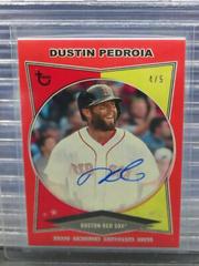 Dustin Pedroia [Red] #AC-DP Baseball Cards 2023 Topps Brooklyn Collection Autographs Prices