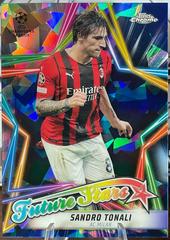 Sandro Tonali #FS-15 Soccer Cards 2021 Topps Chrome Sapphire UEFA Champions League Future Stars Prices