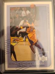 Kobe Bryant [Club Exclusive] Basketball Cards 2002 Upper Deck Collector's Club Prices