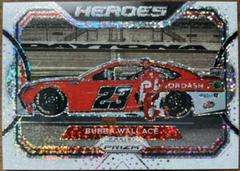 Bubba Wallace [White Sparkle] #H17 Racing Cards 2021 Panini Prizm Heroes Prices