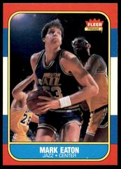 Mark Eaton #28 Basketball Cards 1986 Fleer Prices