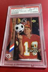 Joe Montana [Gold] Soccer Cards 1993 Upper Deck Soccer Honorary Captain English Spanish Prices