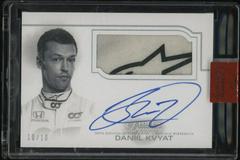 Daniil Kvyat [Glove] #AFP-DK Racing Cards 2020 Topps Dynasty Formula 1 Autograph Relic Prices