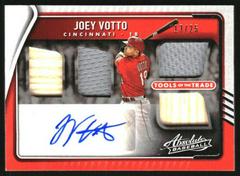Joey Votto [Retail] #TT4S-JV Baseball Cards 2022 Panini Absolute Tools of the Trade 4 Swatch Signatures Prices