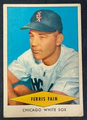 Ferris Fain Baseball Cards 1954 Red Heart Prices