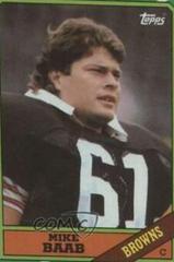 Mike Baab Football Cards 1986 Topps Prices