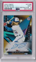 Bo Bichette [Gold Refractor] #FFA-BB Baseball Cards 2020 Topps Finest Firsts Autographs Prices