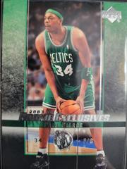 Paul Pierce #41 Basketball Cards 2003 Upper Deck Rookie Exclusives Prices
