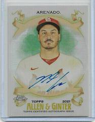 Nolan Arenado Baseball Cards 2021 Topps Allen & Ginter Chrome Autographs Prices