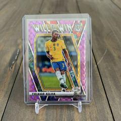 Thiago Silva [Purple] Soccer Cards 2021 Panini Mosaic Road to FIFA World Cup Will to Win Prices