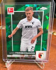 Alfred Finnbogason [Green Refractor] Soccer Cards 2020 Topps Chrome Bundesliga Prices