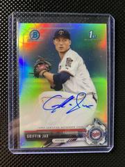 Griffin Jax [Refractor] Baseball Cards 2017 Bowman Chrome Prospects Autographs Prices