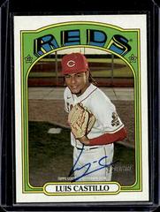 Luis Castillo Real One Autographs #ROA-LC Baseball Cards 2021 Topps Heritage Real One Autographs Prices