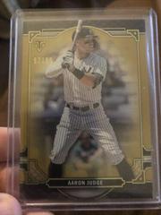 Aaron Judge [Gold] #46 Baseball Cards 2022 Topps Triple Threads Prices