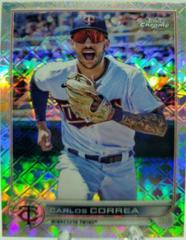 Carlos Correa #20 Baseball Cards 2022 Topps Chrome Logofractor Prices