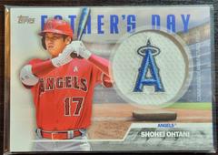 Shohei Ohtani #FD-SO Baseball Cards 2023 Topps Father’s Day Commemorative Team Patch Prices