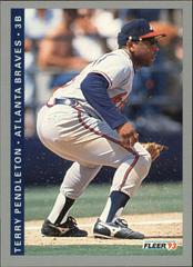 Terry Pendleton #12 Baseball Cards 1993 Fleer Prices