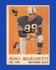 Gino Marchetti Football Cards 1959 Topps Prices