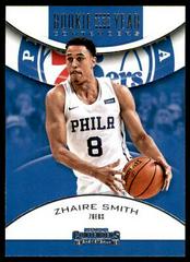 Zhaire Smith [Retail] #7 Basketball Cards 2018 Panini Contenders Rookie of the Year Contenders Prices