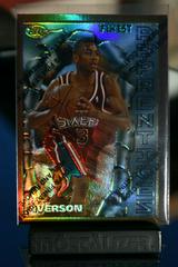 Allen Iverson [Refractor w Coating] Basketball Cards 1996 Finest Prices