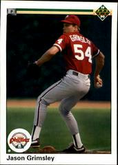Jason Grimsley Baseball Cards 1990 Upper Deck Prices