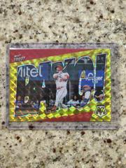 Mike Trout [Reactive Yellow] Baseball Cards 2022 Panini Mosaic Bang Prices