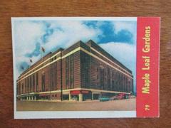 Maple Leaf Gardens #79 Hockey Cards 1955 Parkhurst Quaker Oats Prices