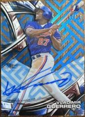 Vladimir Guerrero [Sky Rainbow Diffractor] #HT-VG Baseball Cards 2016 Topps High Tek Autograph Prices