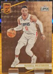 Russell Westbrook [Gold] #102 Basketball Cards 2023 Donruss Elite Prices